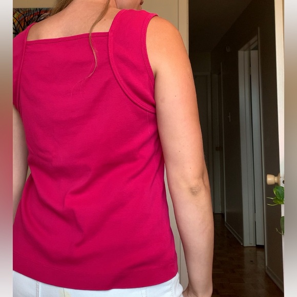 Magenta Pink Sleeveless Top - Barbie - Picture 3 of 4